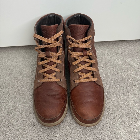 Chaco Sierra Boots Women's Size 9 Brown Waterproof Leather Hiking Shoes Gorpcore - Picture 5 of 12